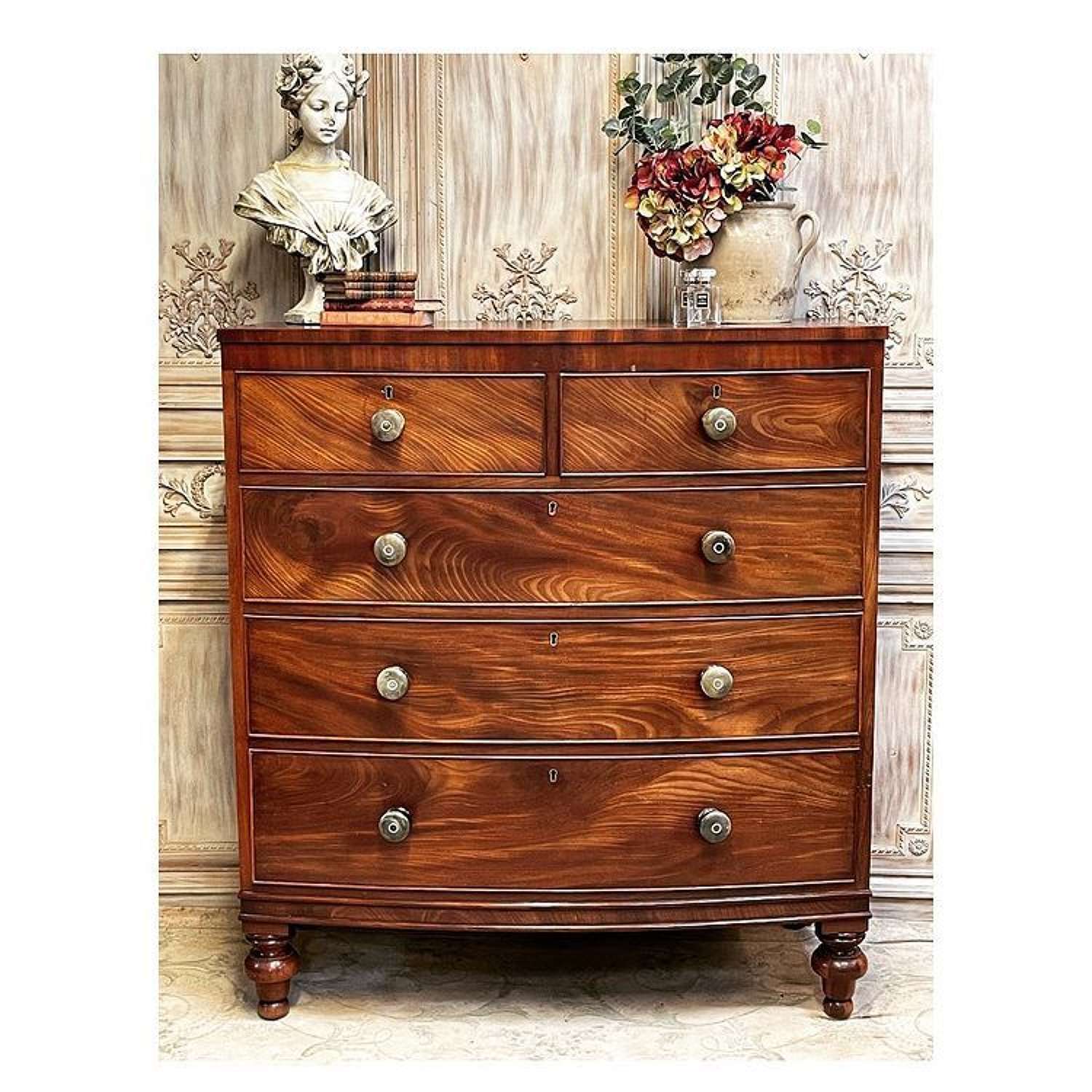 Mid Victorian chest of drawers