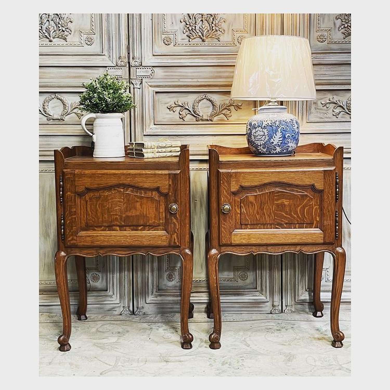 French bedside tables