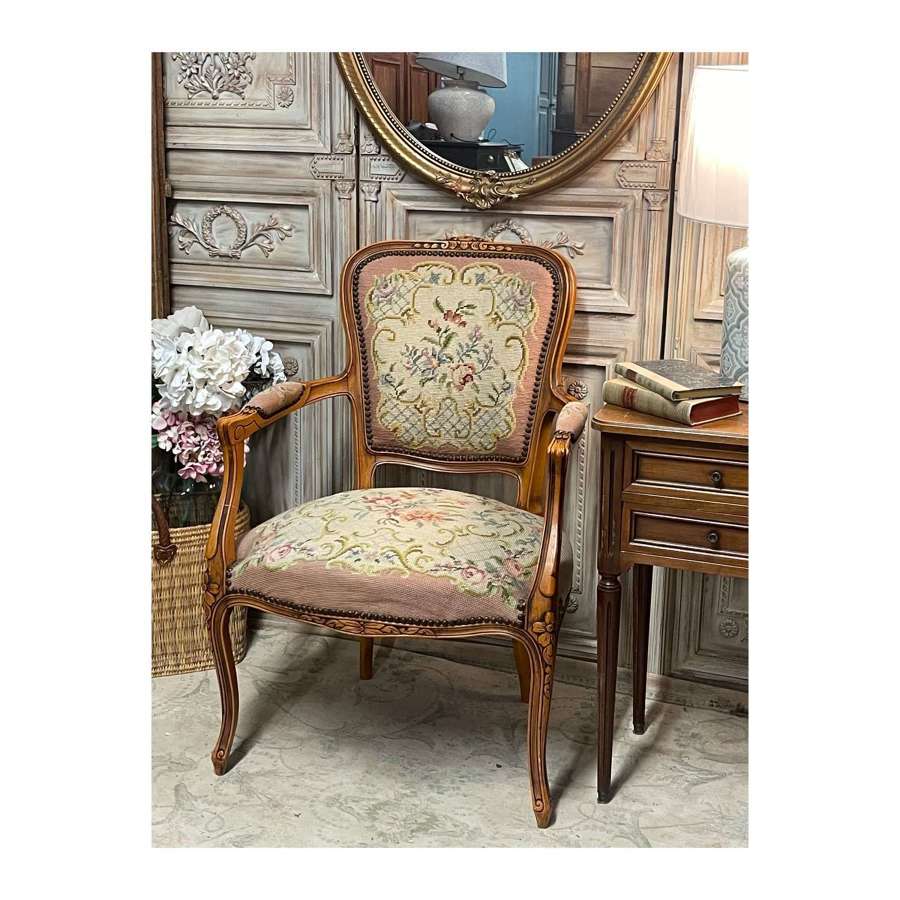 French fauteuil chair