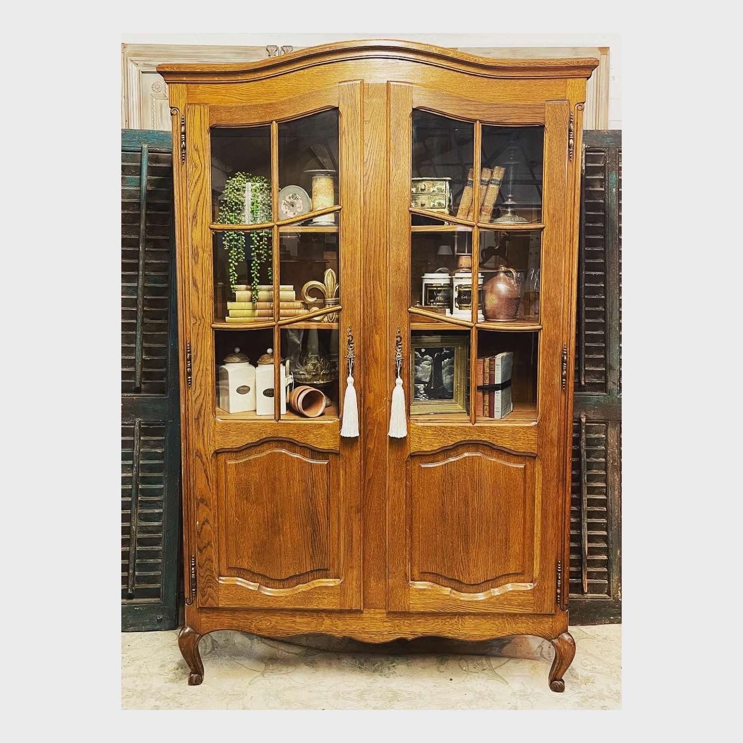 French rustic cabinet