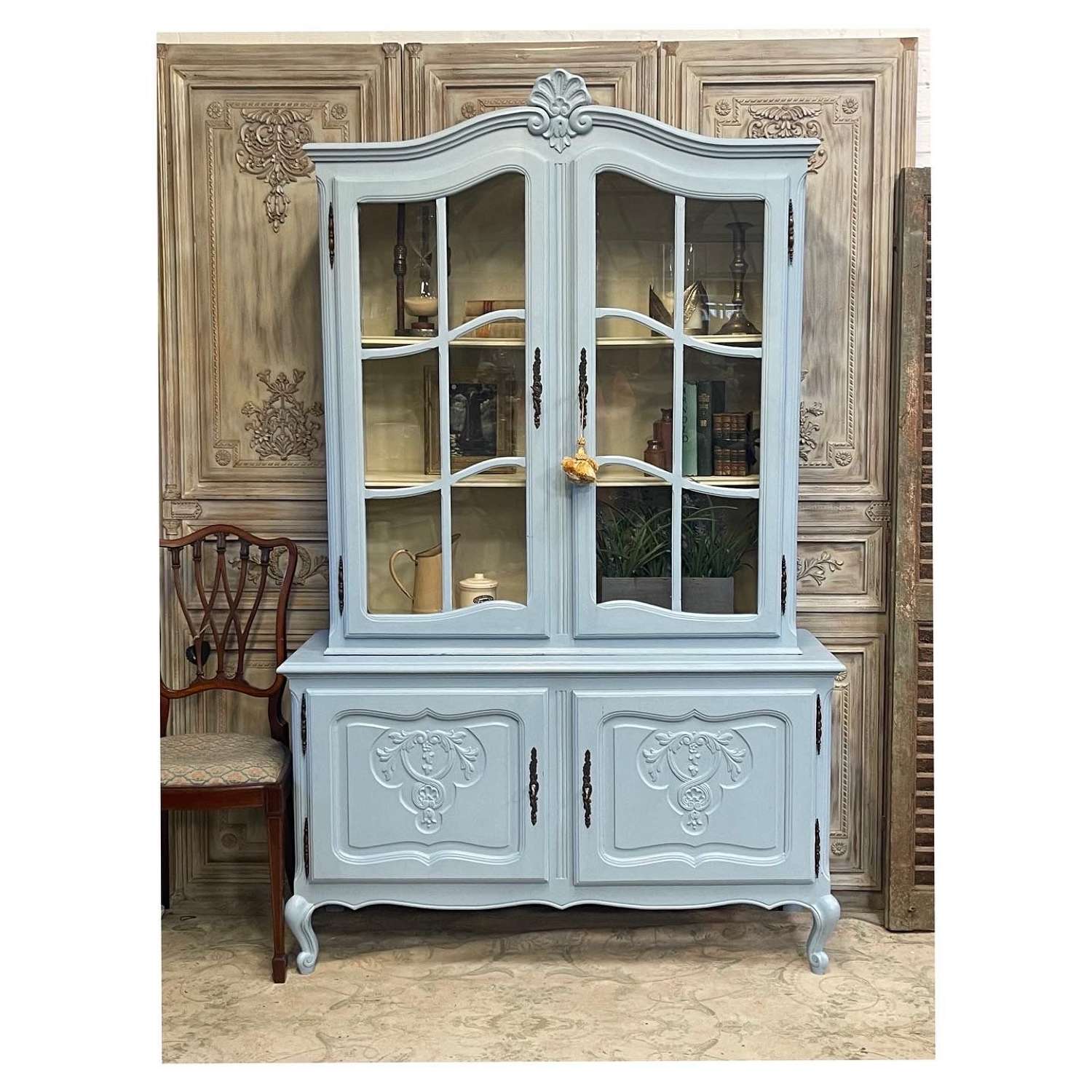 French Louis xv style display cabinet