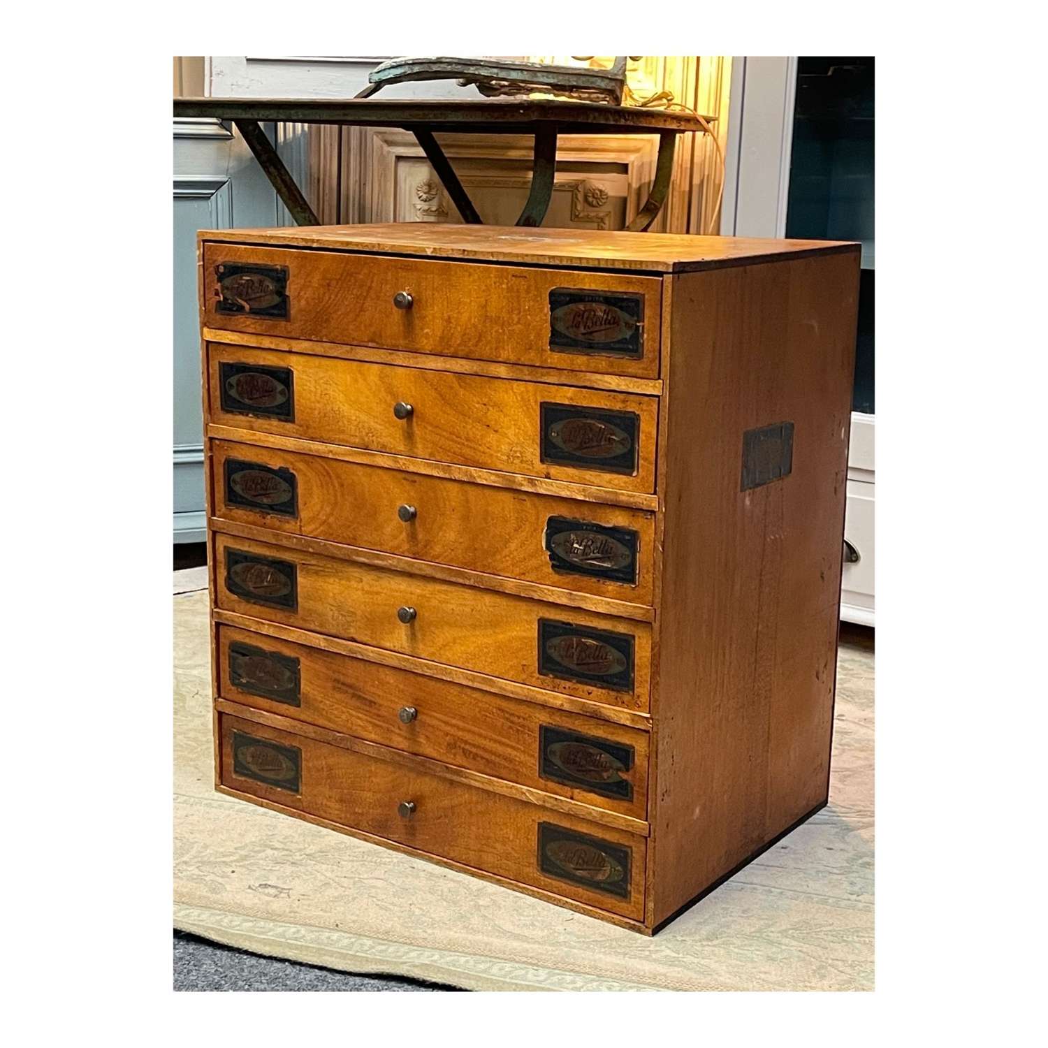 Vintage French Haberdashery drawers