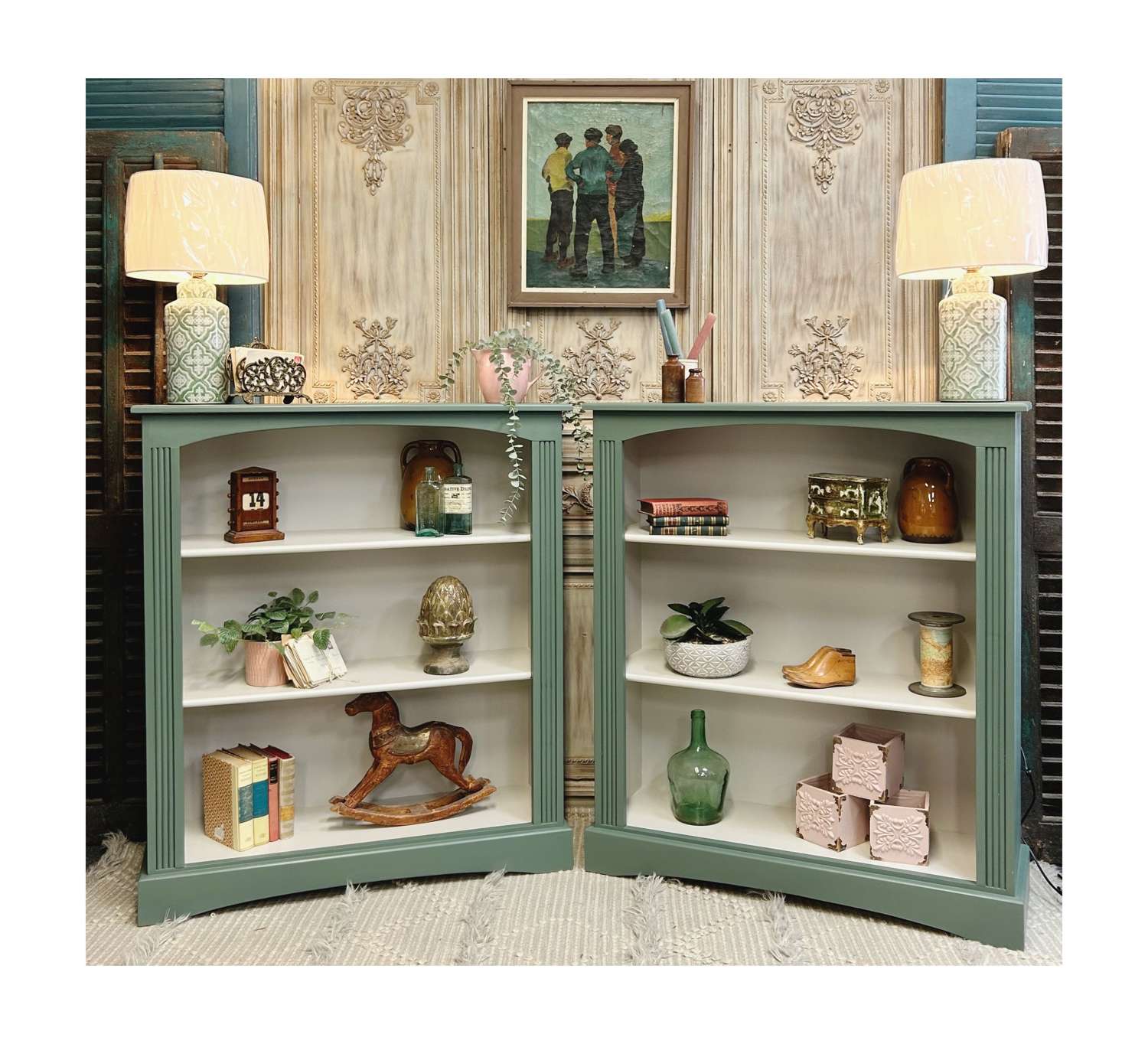 Matching Pair of Bookcases